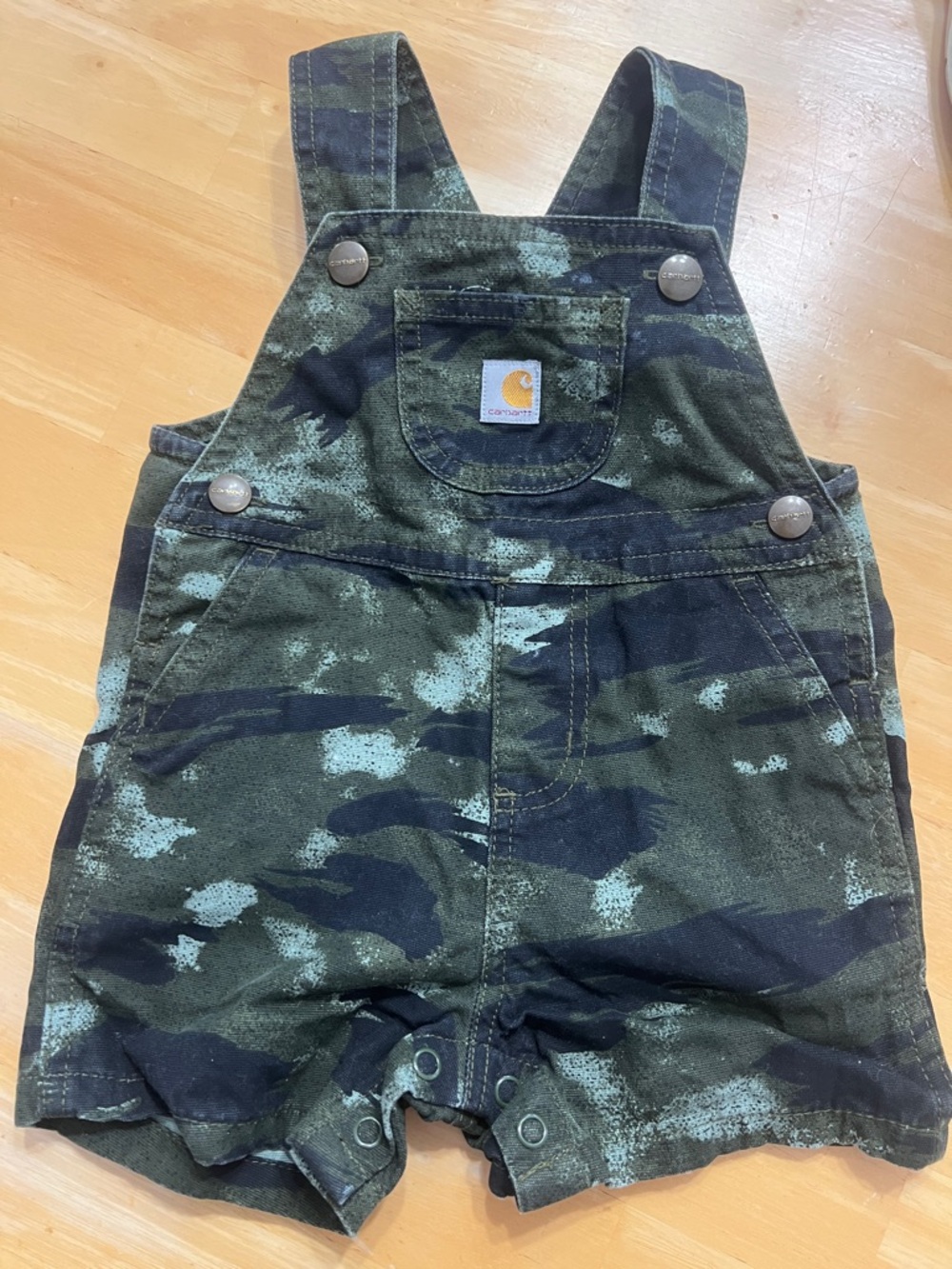 Carhartt baby Camo Shortalls